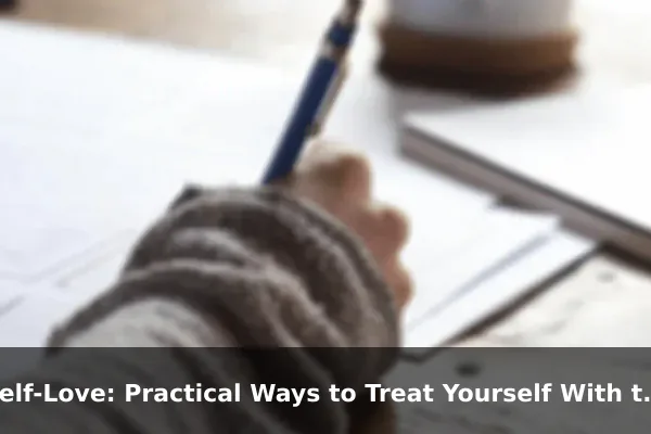 Self-Love: Practical Ways to Treat Yourself With the Kindness You Deserve