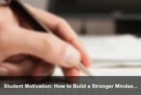 Student Motivation: How to Build a Stronger Mindset Every Day Student Motivation: How to Build a Stronger Mindset Every Day